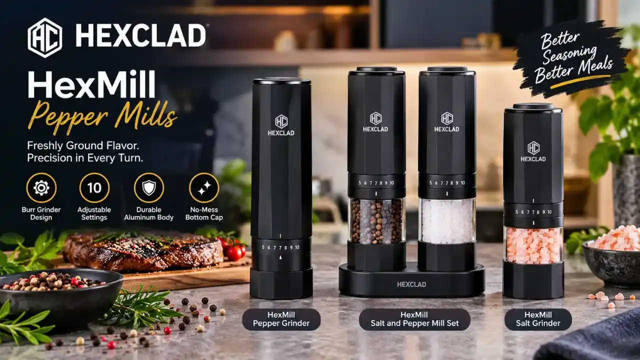 HexClad Pepper Mills
