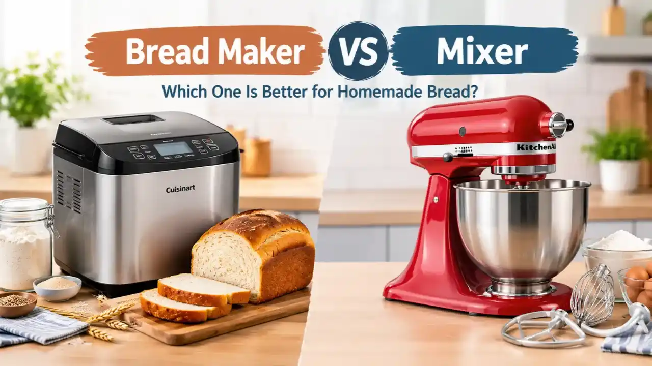 Bread Maker vs Mixer