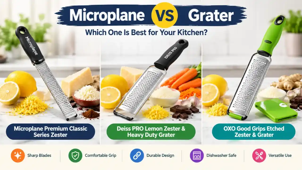 Microplane vs Grater